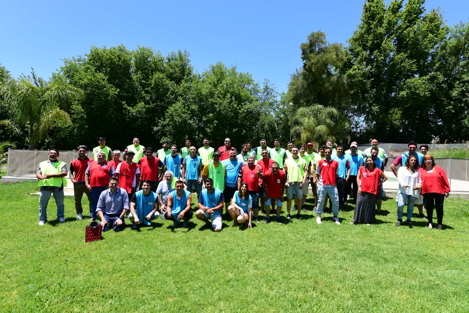 Equipo durante un retiro vivencial de 24 horas